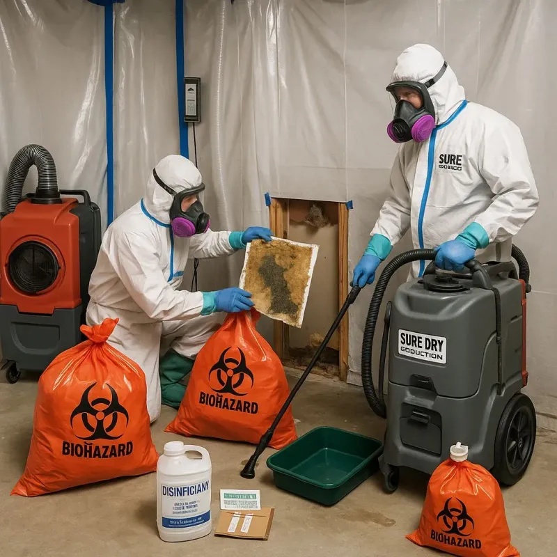 Contaminated Water Handling Protocols process in Coshocton County, OH