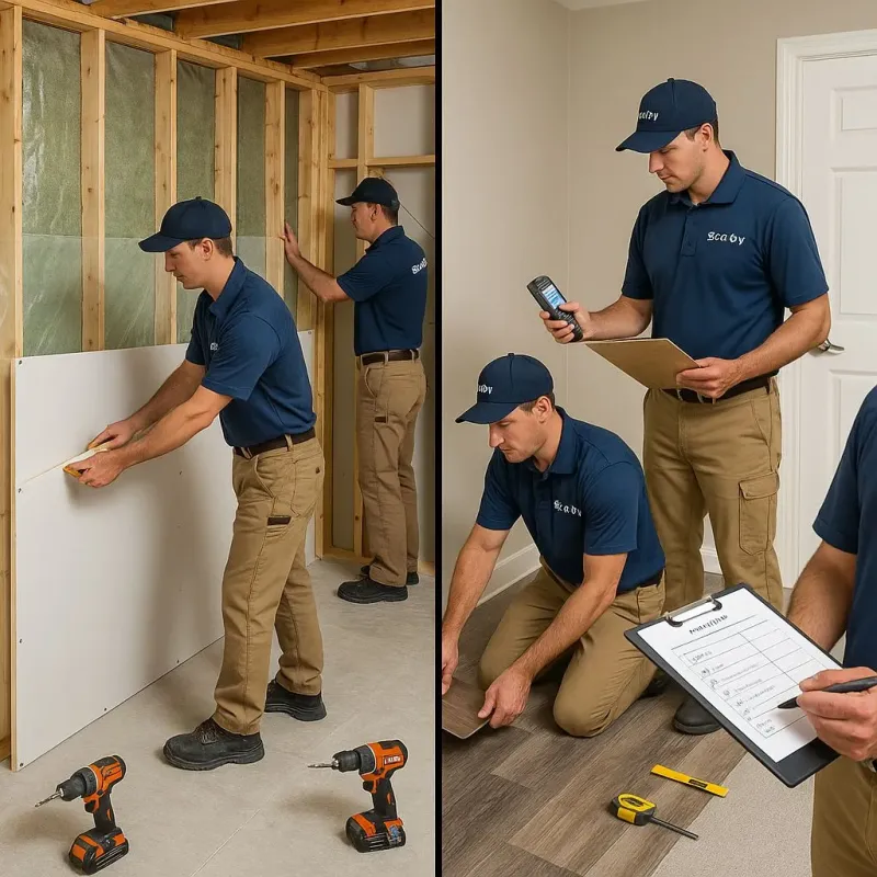 Repairs and Reconstruction process in Coshocton County, OH